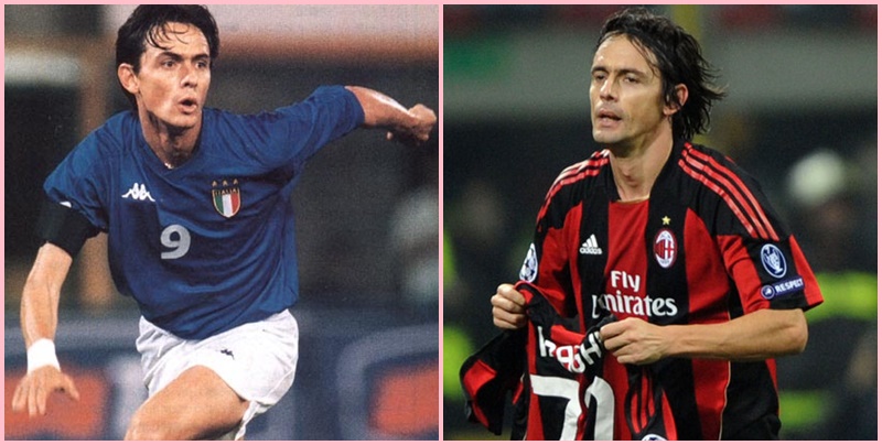 Huyền thoại Inzaghi cũng trở thành 'con ghẻ' của đội tuyển Ý.
